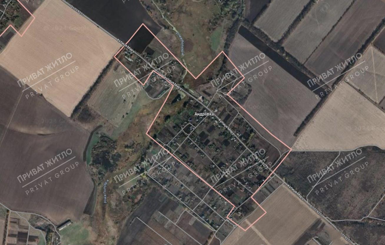 Земельна ділянка в с. Андріївка | Приват житло