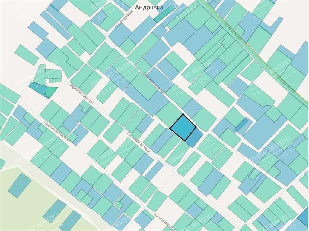 Земельна ділянка в с. Андріївка | Приват житло
