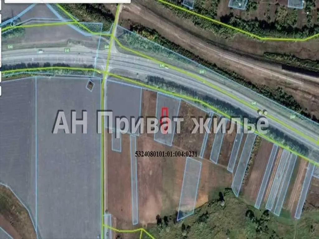 Земля біля траси Київ -Харків - 58 соток для бізнесу. | Приват житло