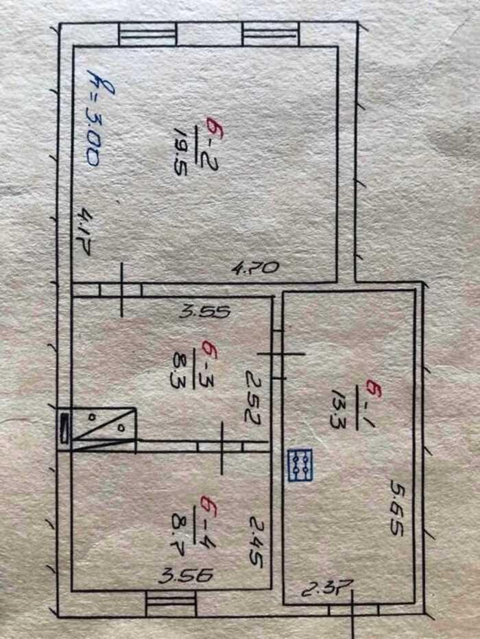 Частина будинку, але з великою площею.  | Приват житло