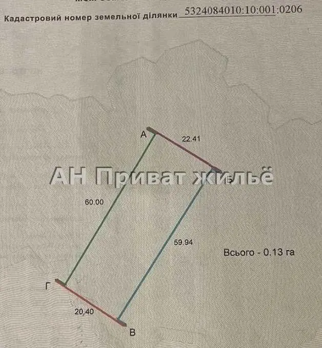 Ділянка в Терентіївкі | Приват житло