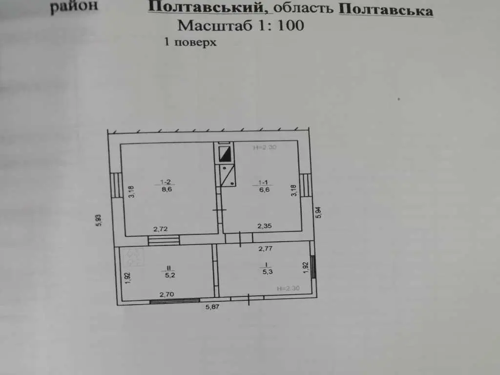 У продажу ділянка з будинком у Полтавському районі | Приват житло