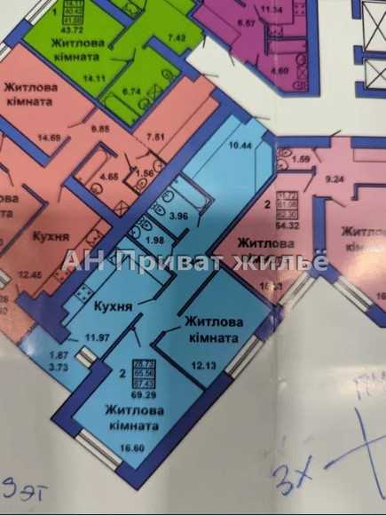 Половки, двокімнатна квартира в новому будинку   | Приват житло