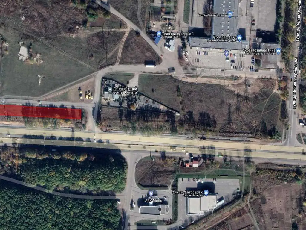 Ділянка над трасою, готова для бізнесу! | Приват житло