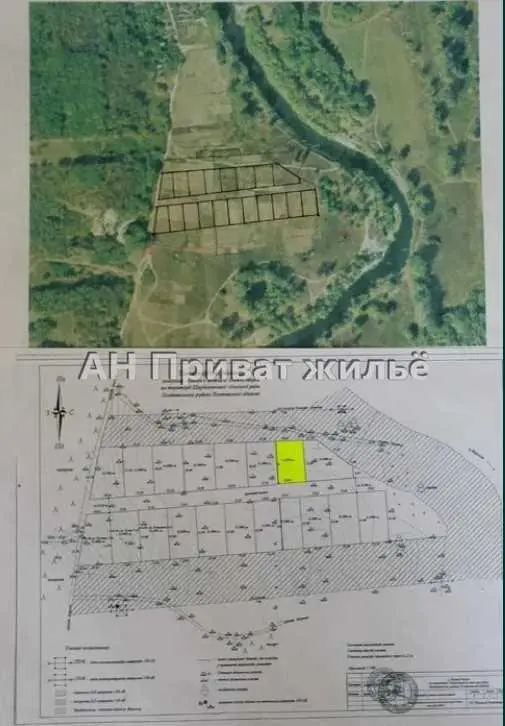 Ділянка в Нижніх Млинах біля річки | Приват житло