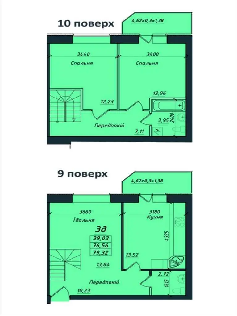 Видова трикімнатна квартирана Нікітченка | Приват житло