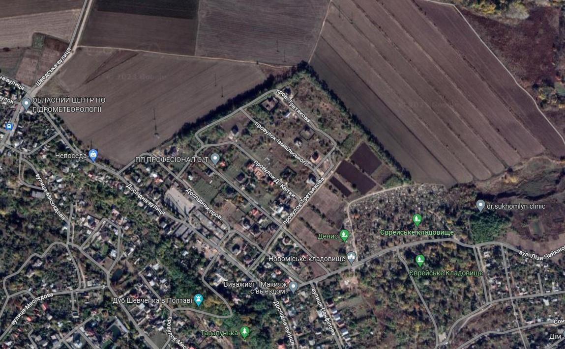 Ділянка в районі Дослідного поля | Приват житло