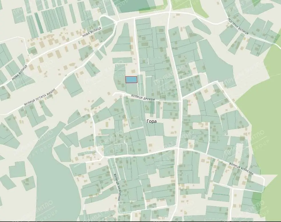 Ділянка під будівництво будинку в селі Гора | Приват житло