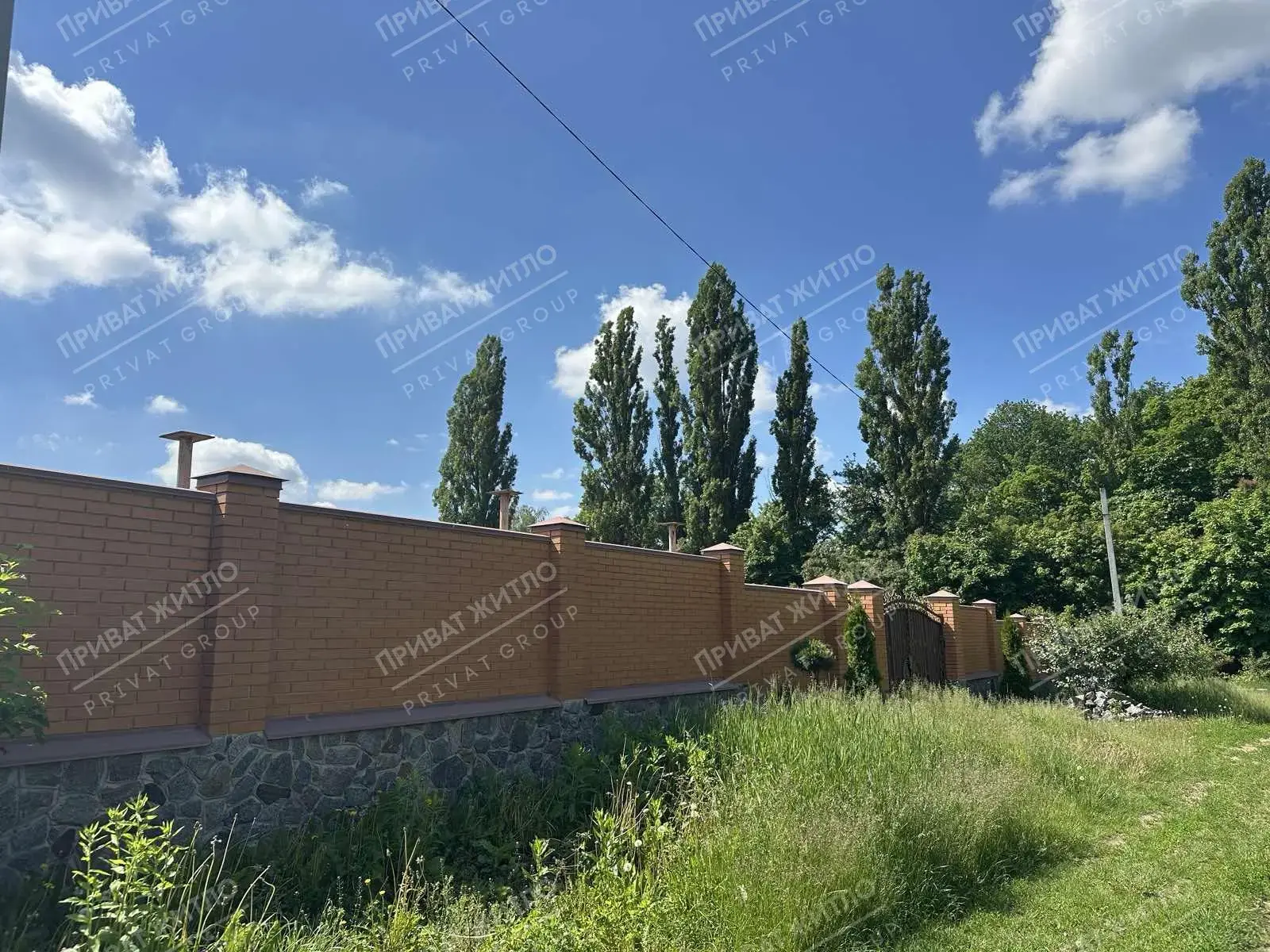 Земельна ділянка з капітальним парканом по периметру, Дендропарк | Приват житло
