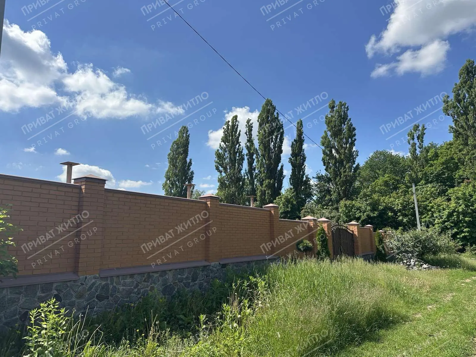 Земельна ділянка з капітальним парканом по периметру, Дендропарк | Приват житло