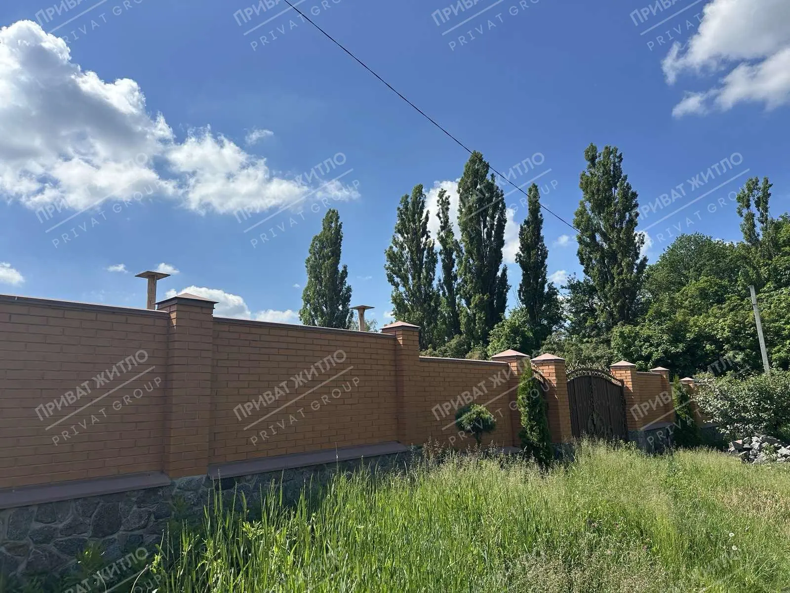 Земельна ділянка з капітальним парканом по периметру, Дендропарк | Приват житло