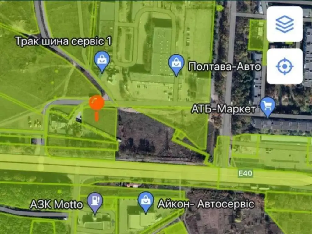 Земельна ділянка біля  METRO | Приват житло