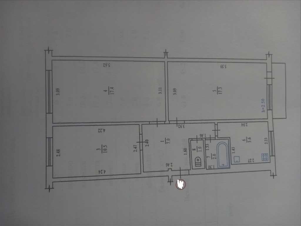 Простора квартира в по кільцюі! | Приват житло