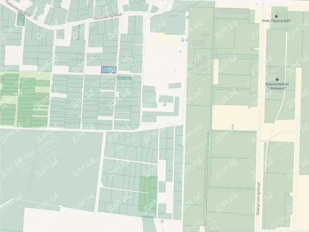 Перспективне місце для будівництва. | Приват житло