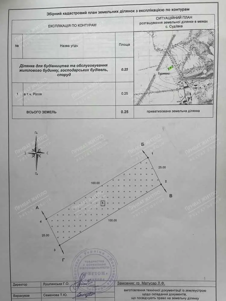 Продаж земельної ділянки в 15 км від центру Полтави | Приват житло