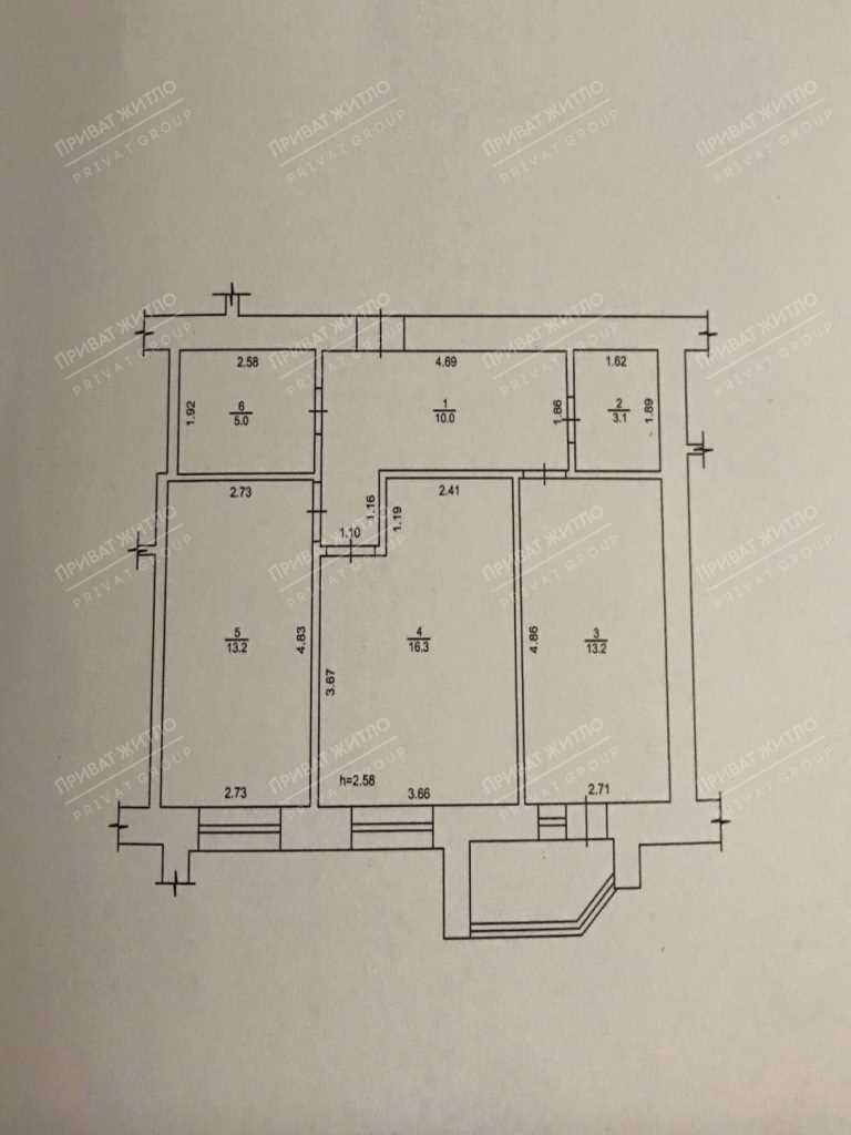 Продається 2-кімнатна квартира, в новобудові, на Леваді. | Приват житло