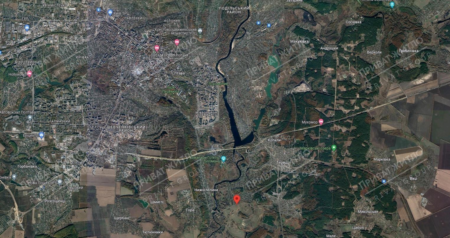 Ділянка з виходом дої водойми  | Приват житло