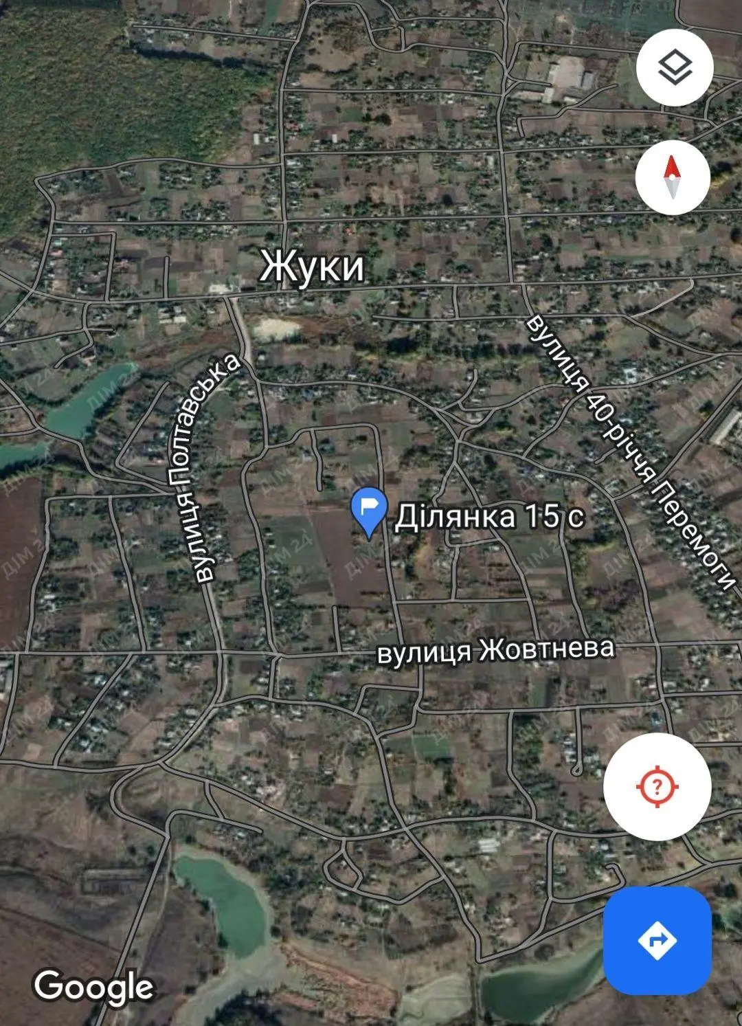 Ділянка під забудову. Село Жуки | Приват житло