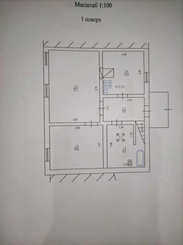 Гарний будинок в селі Руденківка Новосанжарського району | Приват житло
