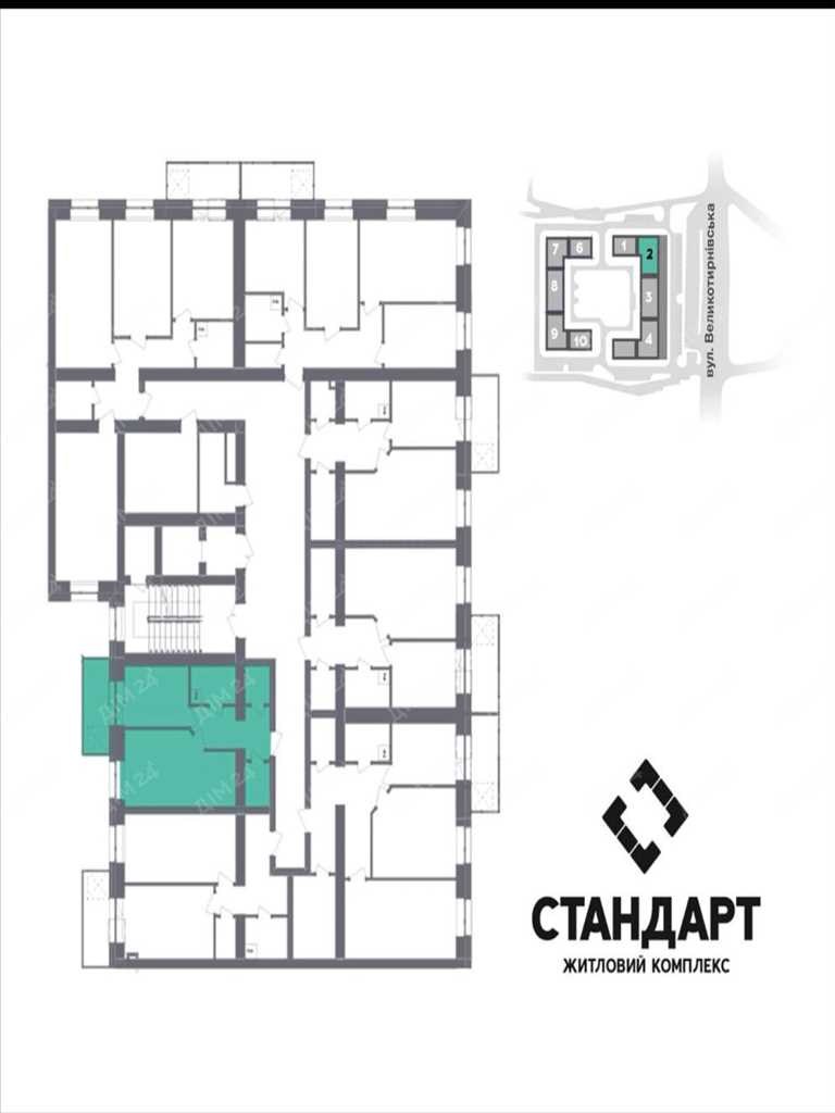 Продажа однокімнатної квартири в ЖК «Стандарт» | Приват житло