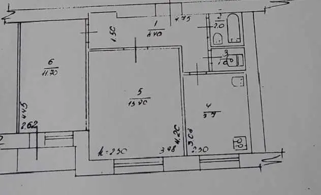 Двокімнатна квартира на Боженка. | Приват житло