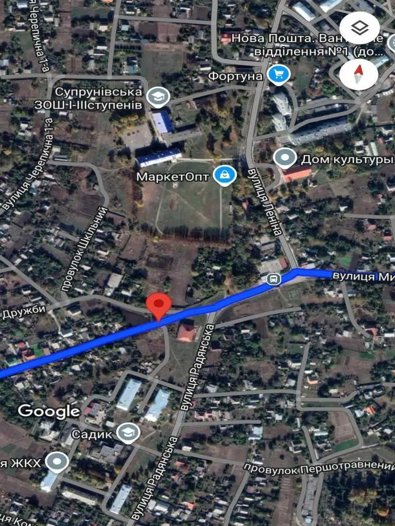 Земельна ділянка в с.Супрунівка | Приват житло