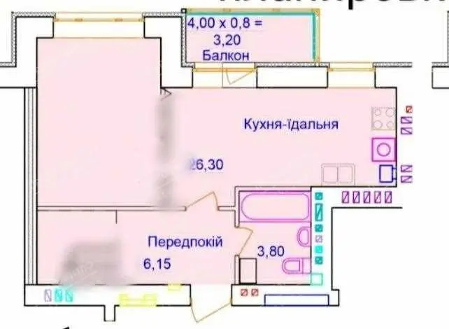 Однокімнатна квартира в новобудові | Приват житло