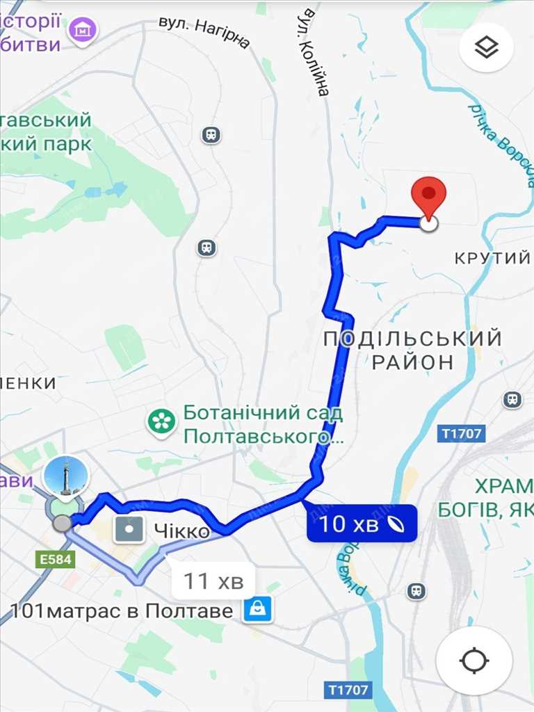 Дачна ділянка в Затишному/Вороніно | Приват житло