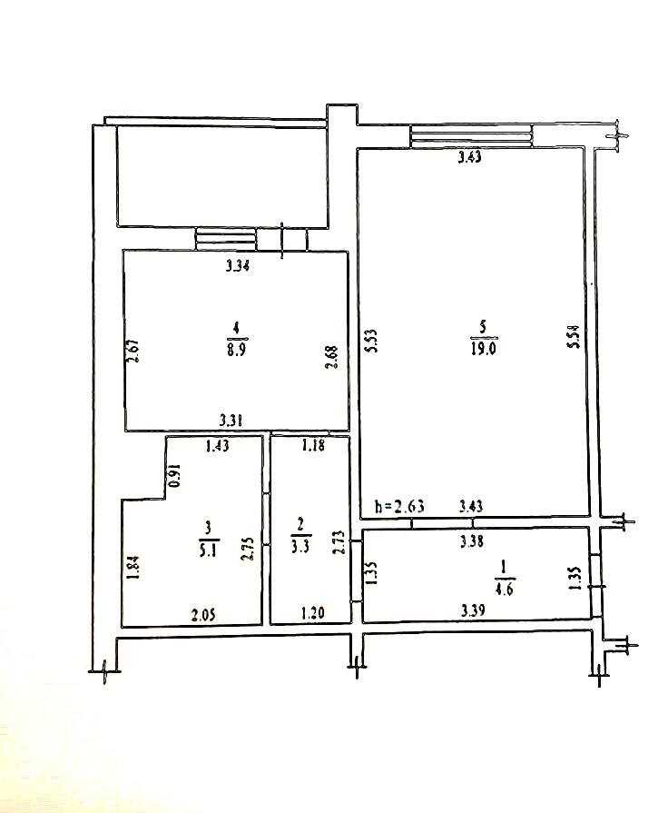 Однокімнатна квартира на Боженка! | Приват житло