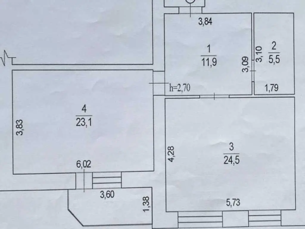 Двокімнатна квартира на Садах 2 | Приват житло