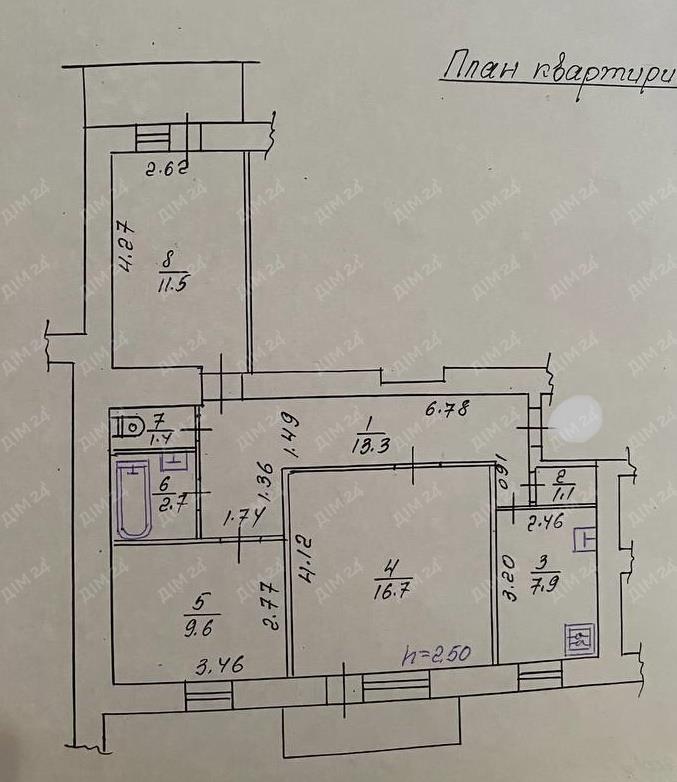 Простора трикімнатна квартира на Подолі | Приват житло
