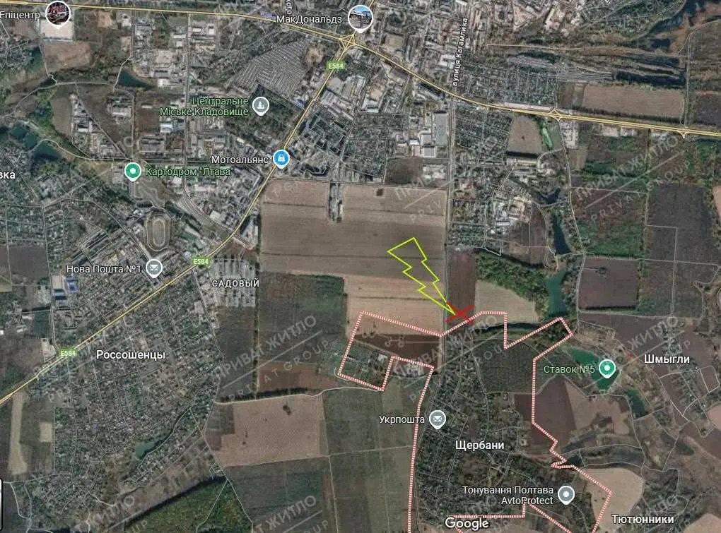 Щербані. Ділянка під ваш проєкт. | Приват житло