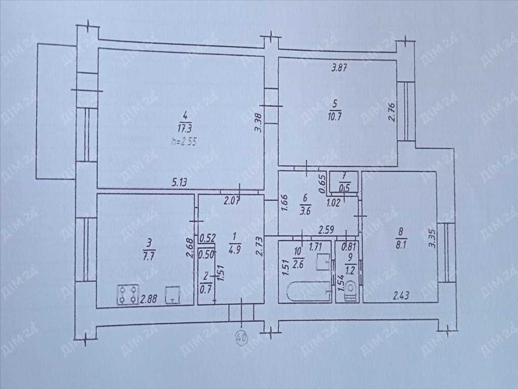 Трикімнатна квартира на Подолі | Приват житло