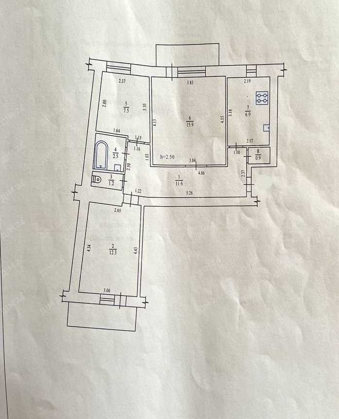Трикімнатна квартира на Подолі! | Приват житло