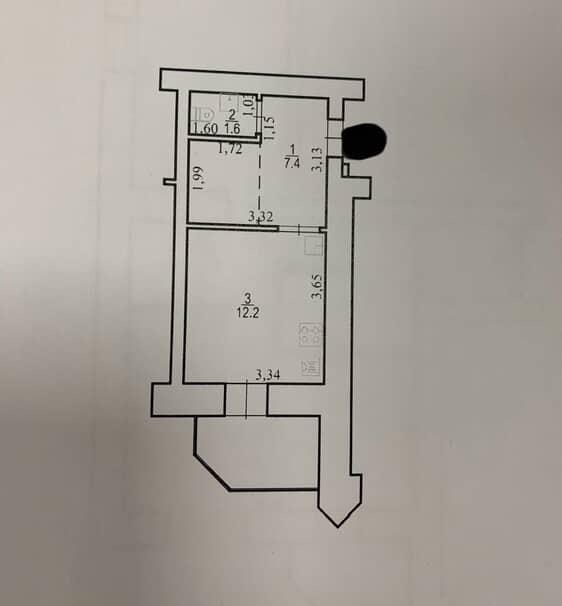 Полтава, 2x кімнатна квартира - Продаж, В. Івасюка / Головко,  | Приват житло