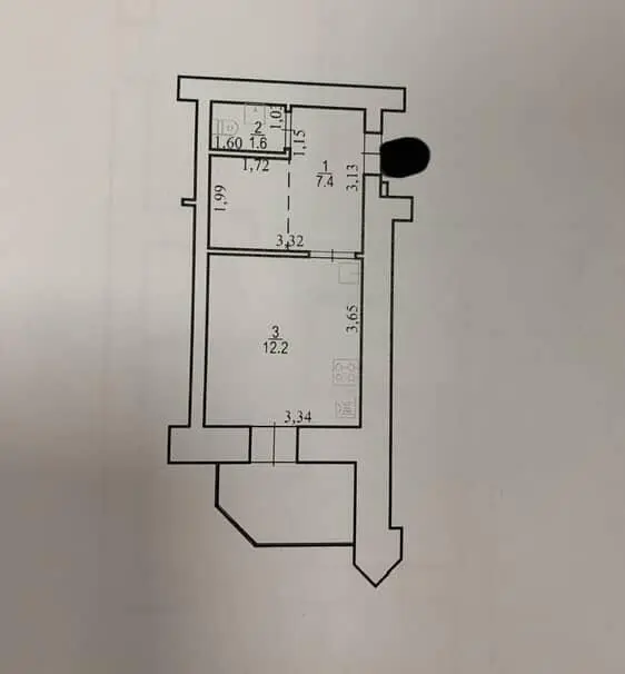 Полтава, 2x кімнатна квартира - Продаж, В. Івасюка / Головко,  | Приват житло