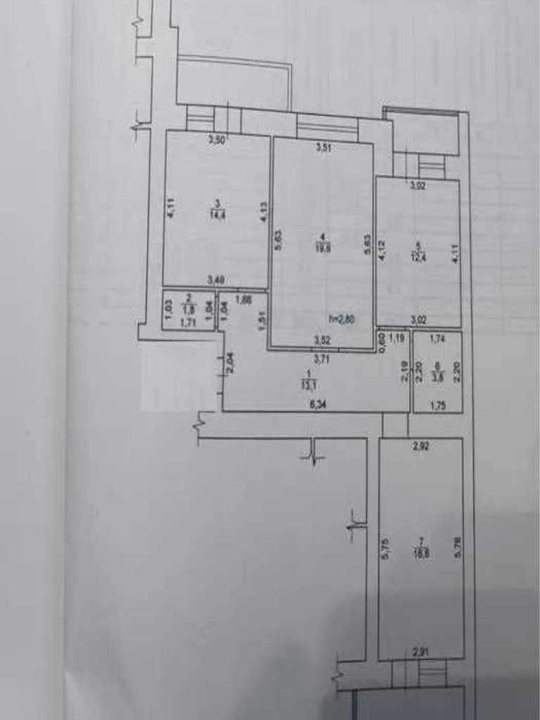 Трикімнатна квартира, ЖК 
