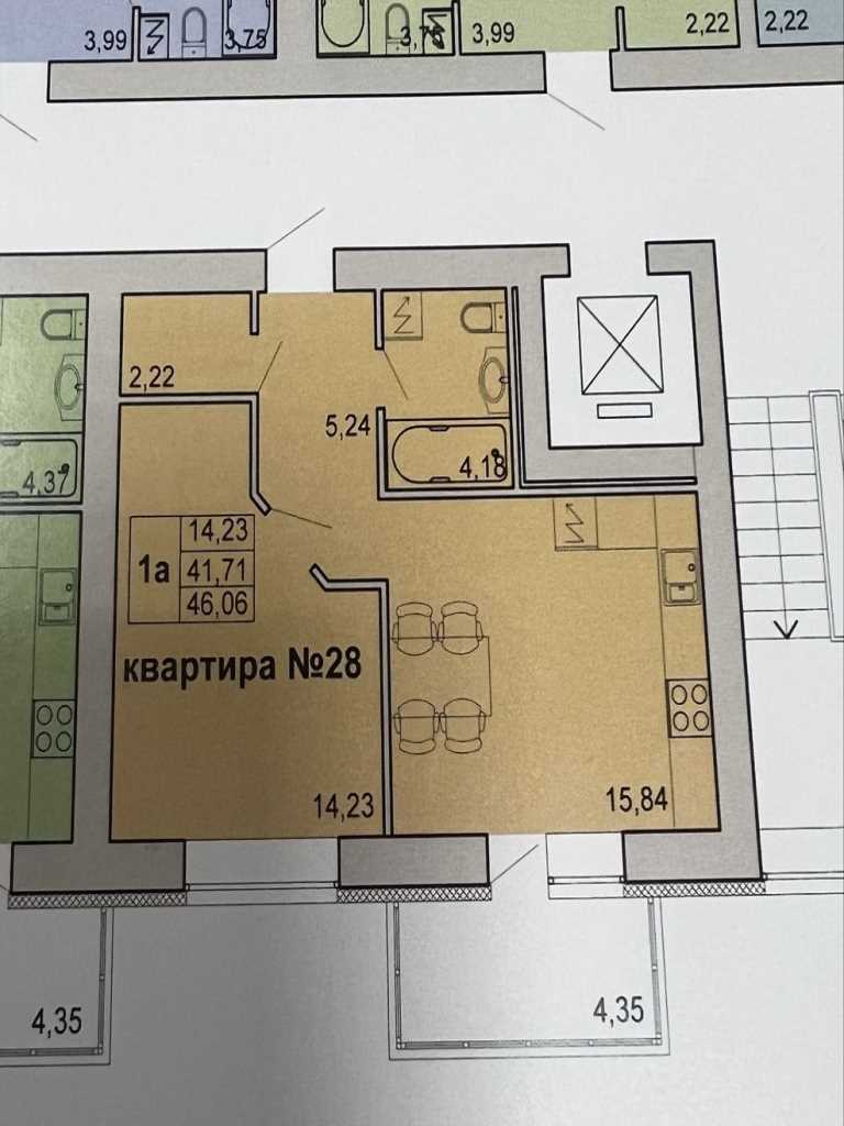 Однокімнатна в новобудові на Сінній | Приват житло