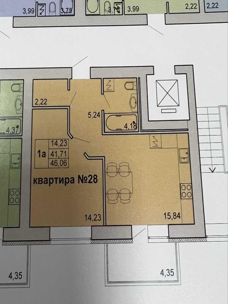 Однокімнатна в новобудові на Сінній | Приват житло