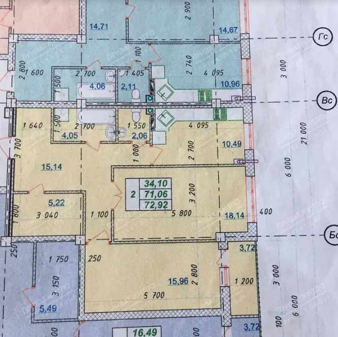  2 кімнатна квартира в ЖК Баронівський | Приват житло