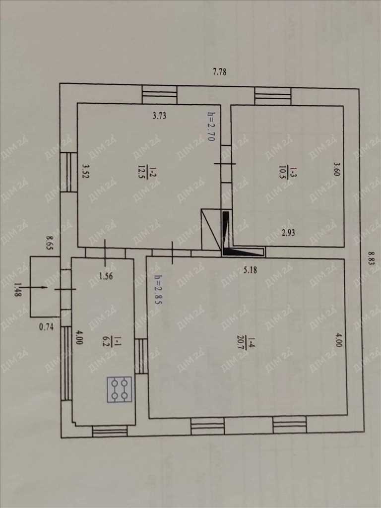 Земельна ділянка з будинком під ремонт, Івонченці | Приват житло