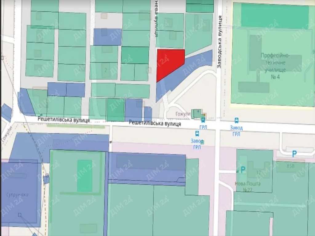 Ділянка під комерцію в місті! | Приват житло