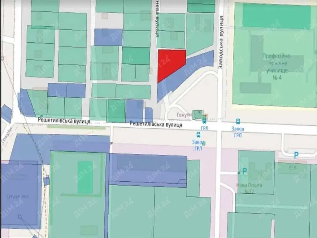 Ділянка під комерцію в місті! | Приват житло