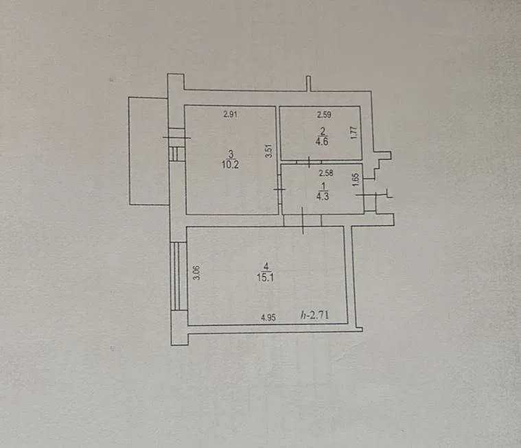 Однокімнатна  квартира на ближній Левді | Приват житло