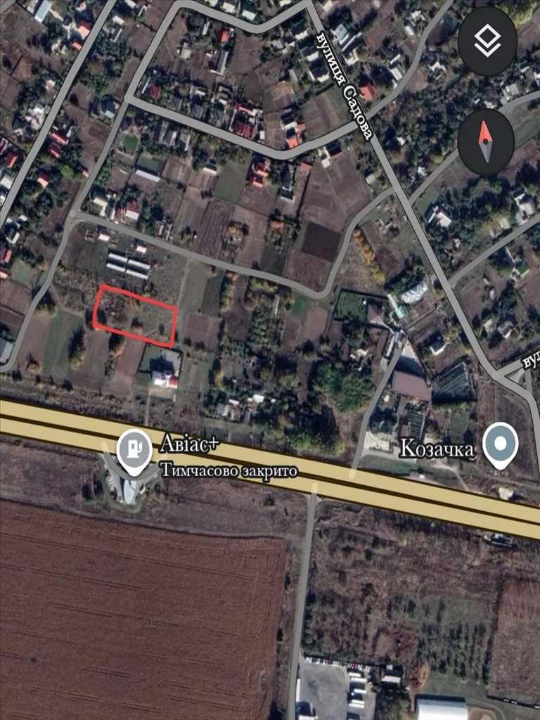 Земельна ділянка під забудову в Супрунівці | Приват житло