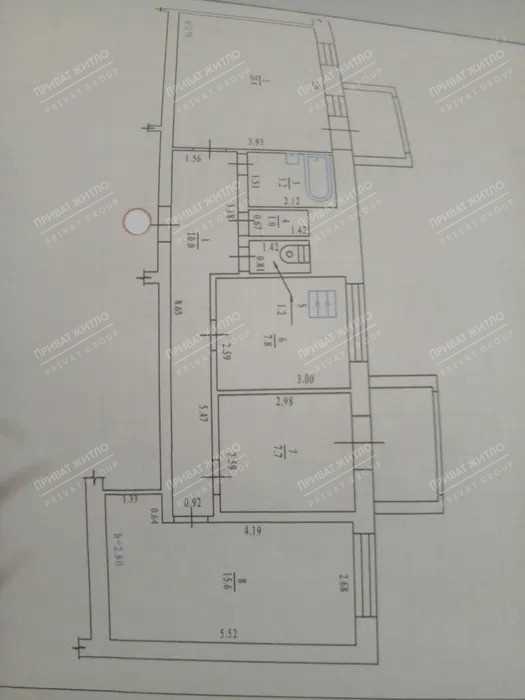 Продається 3-кімнатна квартира на Дублянщині | Приват житло