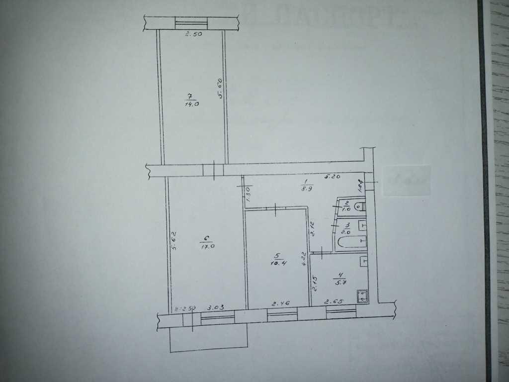3 кімнатна район Березового скверу | Приват житло