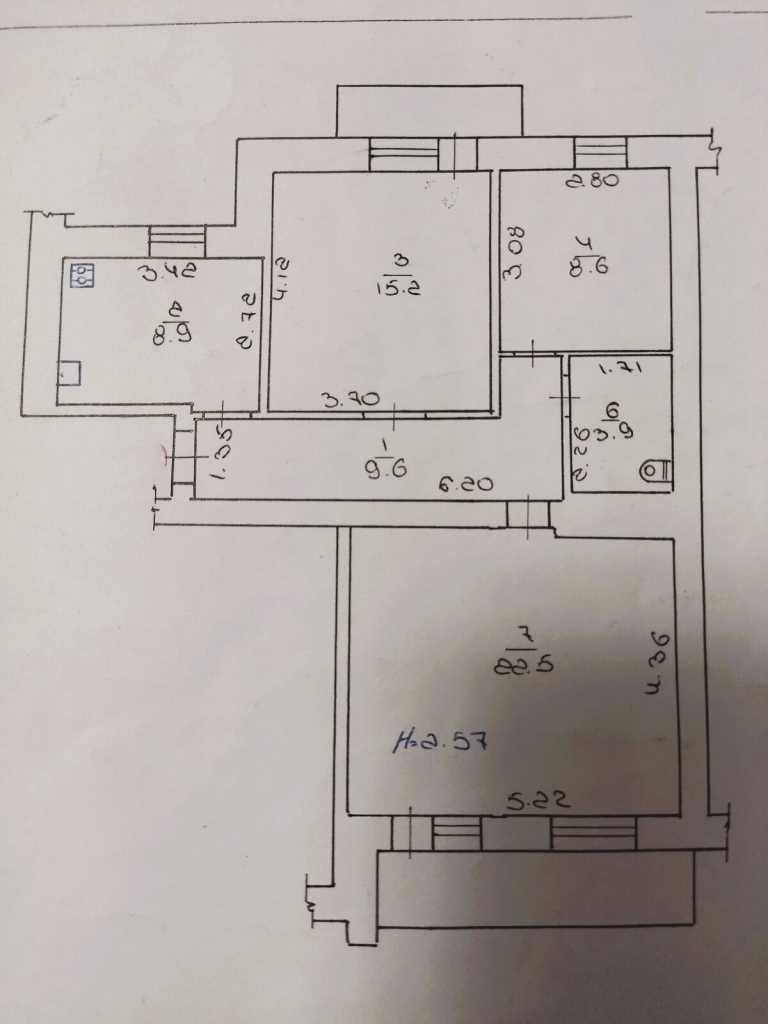 Трикімнатна квартира на Подолі | Приват житло