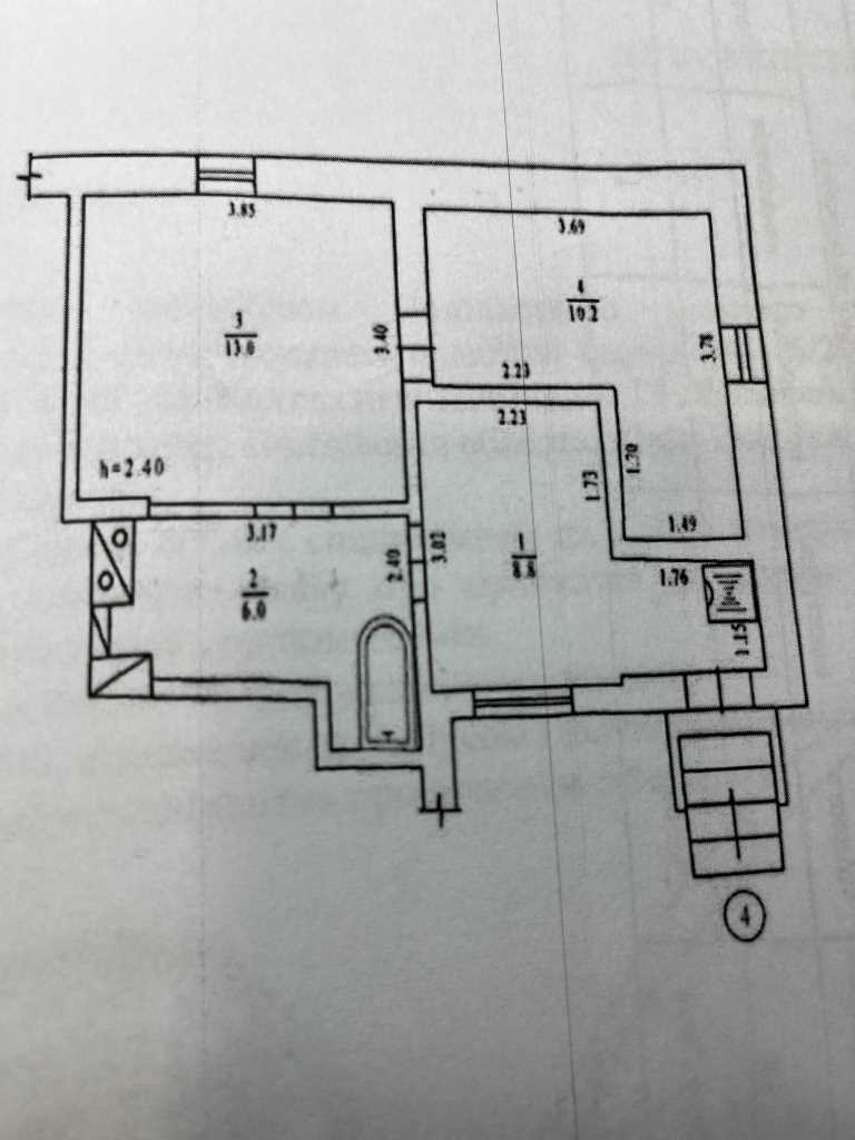 Квартира в приватному домі у центрі міста | Приват житло