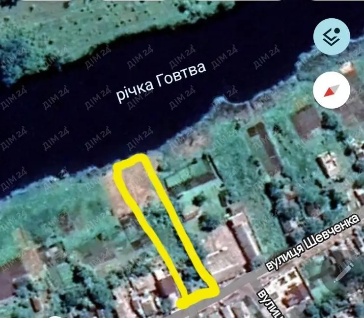 Ділянка з виходом до річки в Решетилівці | Приват житло